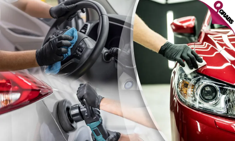 Car Interior & Exterior Polish + Nano Ceramic Coating at Your Doorstep!